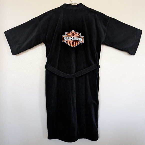 HarleyDavidson Other Vintage Harley Davidson Long Black Robe Thick